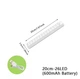 Світлодіодна лампа нічник Led multifunction white з датчиком руху на акумуляторі 26 led 20 см - зображення 2