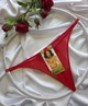 Трусы стринги Lormar S вишневые (30029К) - изображение 4