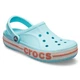 Женские кроксы Бирюзовые Crocs Bayaband Clog Ice Blue / Melon 205089 38 (M6-W8) - изображение 2