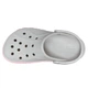Женские кроксы Серые Crocs Bayaband Clog Light Grey/Pink 205089 37 (M5-W7) - изображение 5