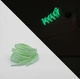 Люмінесцентні шнурки для взуття Two Laces плоскі 9 мм, довжина 120 см, салатові (59190597) - зображення 2