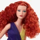 Лялька Барбі колекційна Руда з кучерявим волоссям Колор-блок Barbie Signature Looks Doll, Curly Red Hair Color Block Outfit #13 (HJW80) - зображення 4