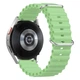 Ремешок для Zepp E - зеленый / ширина крепления 20мм / силикон / Watchbands Hump (W23-6WB10410327) - изображение 2