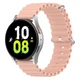 Ремешок для Zepp E - розовый / ширина крепления 20мм / силикон / Watchbands Hump (W23-1WB26347846) - изображение 1