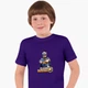 Детская футболка Клеш Рояль (Clash Royale) (25186-1950) 158-164 см Хлопок Фиолетовый - изображение 1