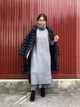 Пуховик зимний длинный женский Uniqlo 269972596 M Черный (1159778695) - изображение 3