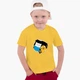 Детская футболка Время Приключений Финн и Джейк пес (Adventure Time Finn & Jake the dog) (25186-1581) 134-140 см Хлопок Желтый - изображение 3