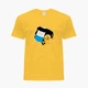 Детская футболка Время Приключений Финн и Джейк пес (Adventure Time Finn & Jake the dog) (25186-1581) 134-140 см Хлопок Желтый - изображение 4