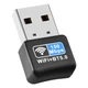 Однодіапазонний Wi-Fi/Bluetooth USB‑адаптер U&P WB303 150M Black (SHT-WB303-BK) - зображення 3