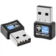 Однодіапазонний Wi-Fi/Bluetooth USB‑адаптер U&P WB303 150M Black (SHT-WB303-BK) - зображення 4