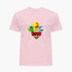 Дитяча футболка Бравл Старс (Brawl Stars) (25186-1701) 146-152 см Бавовна Рожевий - зображення 4