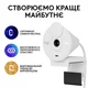 Веб-камера Logitech Brio 300 White (960-001442) - изображение 8