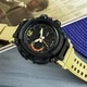 Мужские наручные часы с подсветкой Skmei 1343KH Khaki - изображение 4