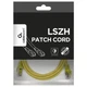 Патч-корд 1м S/FTP Cat 6A CU LSZH yellow Cablexpert (PP6A-LSZHCU-Y-1M) - изображение 4