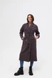Пальто жіноче Olive тепло-сірий XS - изображение 5