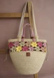 Жіноча літня сумка ZHDANOVA BAGS&HOME Флоренція плетена із рафії з квітковим візерунком - зображення 8