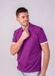 Футболка чоловіча TvoePolo однотонне XXXXL Фіолетове (5718-14xxxxl) - зображення 3