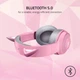 Геймерські бездротові навушники Razer Kraken BT Kitty Edition / Bluetooth 5.0 / До 50 годин роботи / Підсвічування / Pink (RZ04-03520100-R3M1) Б/В - зображення 5