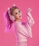 Геймерські бездротові навушники Razer Kraken BT Kitty Edition / Bluetooth 5.0 / До 50 годин роботи / Підсвічування / Pink (RZ04-03520100-R3M1) Б/В - зображення 10
