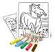 Kolorowanka Crayola Color Wonder Zwierzęta 18 stron (71662128173) - obraz 3