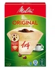 Фільтри паперові Melitta 40шт. Original 1X4 (натуральні) - зображення 1