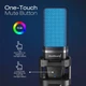 Конденсаторний USB-мікрофон ZealSound RGB для ПК, PS4, PS5, Mac - зображення 6