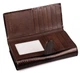 Женский кожаный кошелек с визитницей ST S9001A Dark Brown - изображение 4