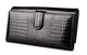 Женский кожаный кошелек с визитницей ST S9001A Black - изображение 3