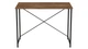 Стол письменный Line Лайт Ferrum-decor 750x1000x600 Черный металл ДСП Дуб Таверна 16 мм (LINE113) - изображение 3
