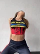 Костюм для фитнеса Dionafit с патриотическим принтом Ukraine топ и лосины L - изображение 5