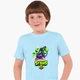 Дитяча футболка Бравл Старс Вірус (Brawl Stars Virus) (25186-1058) 146-152 см Бавовна Блакитний - зображення 1