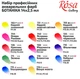 Набір акварельних фарб ROSA Gallery Ботаніка 14 кольорів в металевому пеналі - зображення 3