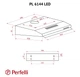 Витяжка PERFELLI PL 6144 BL LED - изображение 12