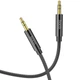 Кабель синхронізації HOCO UPA-19 AUX Audio Cable 2m Black - зображення 3