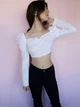 Топ с длинными рукавами Boohoo Белый (10426 M/42-44 ) - изображение 9