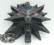 Медальон амулет Ведьмака Волк Геральт Witcher Wolf Necklace Красные Глаза Стиль 2 - изображение 2