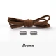Эластичные шнурки для обуви FASTLACES T10 Brown - изображение 1