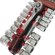 Набор торцевых головок Haisser 70112 с трещоткой 1/2" 20 шт (BP96409) - изображение 2