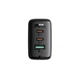 Мережевий зарядний пристрій Acefast A13 адаптер 2xUSB-C + USB-A 65w + кабель USB-C to USB-C - зображення 2