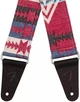 Гітарний ремень FENDER STRAP 2" ZION AZTEC RED - зображення 2