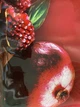 Кухонный фартук Скинали Спелый гранат (фотопечать, фрукты, красный фартук, гранаты, зерна граната, пленка для кухни ) 60х200 см - изображение 5