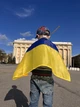 Прапор України 55х80см, з нейлону з кишенею під прапоршток - изображение 1
