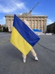 Прапор України великий з нейлону 140х90см, кишеня під древко - изображение 2