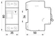 Диференційний вимикач 2P 16А 30мА "С" тип АС [i0230003] E.NEXT e.industrial.elcb.2.C16.30 - зображення 2