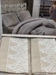 Комплект постельного белья Maison D'or Gloria Beige сатин 220-200 см бежевый - изображение 2