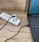 Зарядний пристрій (зарядка) для телефону Mibrand MI-206C Type-C + USB Білий (MIWC/206CUCW) - зображення 2