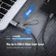 Адаптер UGREEN US276 USB-A 3.0 Male to USB-C 3.1 Female Adapter Gray (50533) - изображение 2