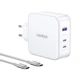 Сетевое зарядное устройство UGREEN CD289 GaN Fast Charger 140W with Cable White (15339) - изображение 2