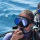 Маска для дайвинга Aqua Lung Mistique DS (чёрный, зеркально-голубые линзы) (120600) - изображение 3