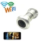 Видеоглазок wifi c датчиком движения, подсветкой и записью HQCam 405B, 2 Мп, серебристый (eg-100603) - изображение 1